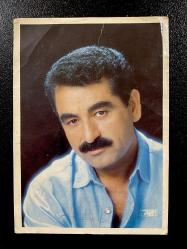 İbrahim Tatlıses foto erol basım eski büyük boy kartpostal