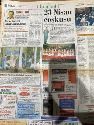 SABAH İSTANBUL GAZETESİ KADIKÖY YAKASI GAZETESİ - 23 Nisan 1997 -erdal Bilallar-filiz Güler-ramazan Yazgan-şenol baştakar-eczaneler-önemli telefonlar-Film Sinemada İzlenir-Star Wars-The Relic-Jerry Maguire-Tom Cruise-Yeni Bir Başlangıç-İngiliz Hasta-Ralph Fıennes-Otogargara-Demet Akbağ-Sinan Bengier-Yılmaz Erdoğan-Şakir Eczacıbaşı-Engin Aktel-İSKİ-Enpa-orkapsan çelik kapı-medrano-yedikule ilköğretim okulu-shine-koyukırmızı-Çetin altan-Jenga-Mimar vedat bey-Moda vapur iskelesi-Caddebostan iskelesi-ventuno jeans