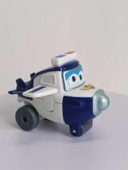 Super Wings Flip& Fly Süper Kanatlar Paul Mini Uçak Oyuncak 2016