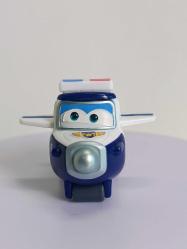 Super Wings Flip& Fly Süper Kanatlar Paul Mini Uçak Oyuncak 2016