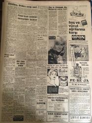 YENİ SABAH GAZETESİ 11 AĞUSTOS 1958 YIL :21 SAYI :6980--Ankara görüşmeleri sona erdi : Resmi tebliğinde ,tarafların birbirlerine görüşlerini açıkladıkları belirtiliyor --Lübnan da Chammoun  taraftarı üç Suriyeli lider öldürüldü --DP Grubu bugün de toplanacak --Krutçef bir harp olursa ,Batılıları  mahvederiz diyor ---Bölükbaşı ,dün iktidarın hücumlarına cevap verdi --200 Tahmil ve tahliye işçisi dün grev yaptı ---Fırtına ve yağmurlar iş hayatını aksattı ---Aylıklar ne olacak :Siyavuşgil --İstanbul Rehberi ---İstanbulluların büyük bir kısmı ,telefon konuşmalarına iki misli para ödüyor --CMP Emirgan Ocak Kongresi Hadiseli Geçti ---Ruslar festivalde tehditte bulundular ---CHP ve Hür P sekreterleri  aynı gün seyahati çıkıyor ---K.Gümrük :3 Merinos :1--Fenerbahçe  yeni sezonu altı golle açtı --I.Spor ,Beylerbeyi ni zor mağlup etti :1-0--K.Paşa ,Fenerbahçe  genç takımı karşısında terledi :5-4--Uluğ ve Altınbaşak dün K.Yavuz a cevap verdiler ---