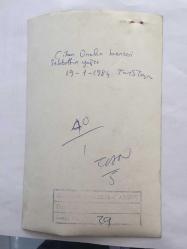 CİHAN ÜNAL'IN BENZERİ SELAHATTİN YAĞCI'NIN ORİJİNAL 2'Lİ FOTOĞRAF SETİ, 18 x 12 cm EBADINDA - 19 OCAK 1984