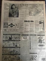 YENİ SABAH GAZETESİ 18 AĞUSTOS 1958 YIL :21 SAYI :6987--CMP ,Meclis  toplantısına hazırlanıyor ---CHP Tebliği geniş akisler uyandırdı ---Pamuk ,zeytinyağı ,pamuklu ve yünlü fiyatları serbest  bırakılıyor --Dün bir ahlaksız linç ediliyordu --Nuri Said Suriye yi istifa  edecekmiş ---Bir ankete cevap :Siyavuşgil --İstanbul Rehberi ---Krutçef ,Ortadoğu da ki  ki kaynaşma  atom harbine yol açabilir diyor --Dün 2 kişi intihar  etti ,bir doktor boğuldu ---Aya gidecek Amerikan füzesi yolda infilak etti --Pazar tatili :Dün İstanbul da beş yaralama vakası oldu ---Beşiktaş -Taksim berabere  kaldı :1-1--Fenerbahçe  Canın golüyle K.Gümrük ü yendi :1-0--Galatasaray ,Y.Direk i gol yağmuruna  tuttu :9-1--Enternasyonal tenis turnuvası başlıyor --İstanbul spor ,İzmir de Altay a 2-1 mağlup oldu --4 X 200  Bayrak ta Adana Takımı Birinci Oldu --Rumlar ,bir cami ve okulu yaktı --1938 ve 1953 ten bu yana fiyatlar ne kadar arttı --
