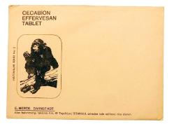 Cecabion Effervesan Tablet / E. Merck - Hayvanlar Serisi / Tanıtım broşürü