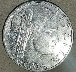 İTALYA 1939   20  CENTESIMI