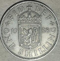 İNGİLTERE  1958   1  ŞİLİNG