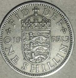 İNGİLTERE  1955  1  ŞİLİNG