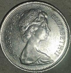 İNGİLTERE  1975   5 PENCE