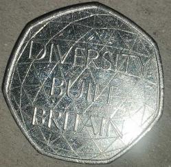İNGİLTERE 2020 50 PENCE HATIRA British Diversity