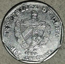 KÜBA 1994  10 CENTAVOS