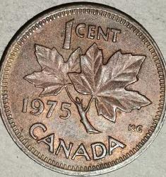 KANADA 1975  1 CENT