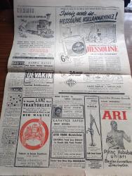 Cumhuriyet Gazetesi - 15 Temmuz 1949 - Dost Amerika Bunu Anlamalıdır Yazan Abidin Daver Köşe Yazısı - İngiltere'de Şeker De Vesikaya Tabi Tutuldu - Nihat Erim Dün İzmir'de Gizli Bir Toplantı Yaptı - Hindistan Başbakanı Pandit Nehru'ya Suikast - Papa Komünizme Karşı Savaş Açtı - Kaçakçı Yahudiler - Halka Ucuz Radyo Teminine Çalışılıyor - Şeref Duygusu Yazan Ordinaryüs Profesör Doktor Hıfzı Veldet - Camilerimiz - Güreşlerin Filmi Hafif Sıklet Ve Servet Meriç Yazan İsmail Habib Sevük - Bu Kapıyı Açmayınız Yazan Anthony Gilbert Yazı Dizisi - Dimitrov'a Sofyada Yapılan Cenaze Töreni - Borsa - Türkiye Bisiklet Sürat Yarışı Dün Yapıldı - Futbolda Transfer Pazarı Bütün Harareti yönelik Devam Ediyor - D'roja Briyantin - Sulfaderme Yara Merhemi - Üstad Münir Nurettin Kalamış Kulübünde - Safiye Ayla Büyükdere Beyazparkta - Bugünkü Radyo Programı - Hessoline Boya