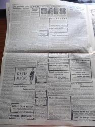 Cumhuriyet Gazetesi - 24 Temmuz 1949 -Deprem- Bir Günün Manası Yazan Nadir Nadi Köşe Yazısı - İzmir Ve Havalisinde Dün Şiddetli Bir Zelzele Oldu - Vilayet Konağı Ve Adalet Sarayı Hasara Uğradı - Karaburun Ve Köylerinde 250 Ev Yıkıldı - Dün İstanbul'a Gelen Başbakan Şemseddin Günaltay'ın Beyanatı - Kızlarımızın Askerlik Kampı Bitti - CHP'nin Açtığı Mücadele Muhalif Partileri Birleştiriyor - Doktor Lütfi Kırdar Hakkında Eleştirel Karikatür - Gazeteciler Bayramı - Haftanın Şakaları Yazan Burhan Felek - Yeni Şişli Camii Ve Manevi Türk Mimarisi Yazan Profesör Albert Gabriel - 23 VII 1908 Yazan Falih Rıfkı Atay - Bu Kapıyı Açmayınız Yazan Anthony Gilbert Yazı Dizisi - Hatay Kurtuluş Yıldönümü Heyecanla Kutlandı - Semiha Coşar Ceyda Karasu Mualla Işık Üsküdar Salacak Kızkulesi Plaj Gazinosunda - Beşiktaş Takım Kaptanı Şükrü Gülesin Evlendi - Dünya Güreş Şampiyonu Yaşar Doğu'nun Gezisi - 19. Asırda İstanbul Yazan Haluk Y. Şahsuvaroğlu - Dünyanın En Büyük Binası 18 Yaşında- Papa Stalin Güreşi