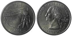 Efemera - ABD 2002 Yılı ¼ Dolar Ohio ÇİL - kitantik - kitaLog