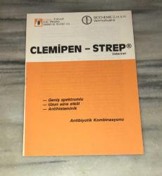 Geniş Spektrumlu,Uzun Süre Etkili,Antihistaminik ANTİBİYOTİK KOMBİNASYONU Kitapçığı