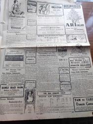 Cumhuriyet Gazetesi - 31 Aralık 1949 - Atayı Sevmek Yazan Nadir Nadi Köşe Yazısı - Amerika Uzakdoğu'da Komünizmi Önleyecek - İşletmeler Bakanlığı İçin Dün Yapılan Tartışmalar - Büyük Millet Meclisi Yılbaşı Tatili Yaptı - Fuat Köprülü İktidara Cevap Veriyor - İran'a Askeri Yardım Şah İle Truman Müşterek Bir Tebliğ Neşrettiler - Kıymetli Şair Rıza Tevfik Dün Gece Vefat Etti - CHP İstanbul Kongresi Dün Sabah Toplandı - Moskova'da 3 Yıl Yazan Bedell Smith Yazı Dizisi - Halka Verem Aşısı Yapılacak - Yirminci Asrın İlk Yarısı Yazan A. Adnan Adıvar - Türk Gençlik Teşkilatı Ve Kıbrıslı Türkler -  Şamlı Hacı Naim Baklava Ve Tatlıları - Vitonal Yanık Merhemi - Fredo Çocuk Pudrası - Düşünceleri Okuyan Makine Hayal İken Hakikat Oldu - Foto Lale Beyoğlu - General Elektric - Bugünkü Radyo Programı - Ronson Dünyanın En Mükemmel Çakmağı - Waterman's Dolmakalem - Ses Kraliçesi Meliha Eren Udi Boğos Her Akşam Bebek Yalı Gazinosunda - Vakko Eşarpları - Lion Mağazası Beyoğlu - Şehir Tiyatrosu