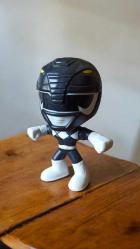 vintage power rangers orijinal siyah figür & 12 cm