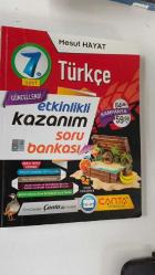 Çanta Yayıncılık 7. Sınıf Türkçe etkinlikli Kazanım Soru Bankası