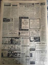 YENİ SABAH GAZETESİ 17 HAZİRAN 1959 YIL :22 SAYI :7288---Kar hadleri kaldırıldı ---Et Fiyatlarına Zam Yapıldı --Sümerbank mallarının tenzilatlı fiyatı belli oldu ---Bugün Bayram --3. Halk Oyunları Bayramı  bu sene çok canlı olacak --Lüks Nermin ,Bayramı Cezaevinde Geçirecek ---İCA yoluyla yapılacak ithalat için yeni şartlar ---İtalya dan dönüş ---Radyo Programları ---Dominik de Hükümete Ayaklanma Oldu --Yankesici çocuk mahkum olunca  ağlamaya başladı ---Amerikan dış yardımı 4 milyar 165 milyon dolar ---Galatasaray Ahmet için Beşiktaş a müracaat etti --Profesyonel futbolcular gelecek sene transfer  edemeyecekler --B Milli Takımı dün ilk idmanını yaptı ---Amatör Milli Takım Hazırlıkları Başladı --Bir kız kendisini kaçırmak isteyen şahsı öldürdü ---Yeni ihracat talimatnamesi neşredildi --Kore Değiştirme Birliğimiz Gitti --