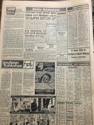 YENİ SABAH GAZETESİ 21 OCAK 1958 YIL :20 SAYI :6783--Amerika dan 46 milyon dolarlık zirai mahsul fazlası alıyoruz --Vilayette dün mühim bir toplantı yapıldı ---Kıbrıs meselesi mahalli tedbirlerle  halledilmez --Penisilinin fazlası zararlıdır --Şoförler Derdini büyüğü bizde diyor ---Burdur da dün yirmi Hür P.li 6 şar ay hapse mahkum oldu --İki Yunan jet uçağı Eskişehir e götürüldü --Vali ,sokağa tüküren bir doktoru yakaladı --Şemsiyeci İsmail karısıyla oğlunu baltayla niçin öldürdüğünü anlattı ---Sinemalar ,Radyo Programları --Milli takım namzetleri tatminkar bulunmadı ---Yüz binlik stad Bayrampaşa da 40 milyon liraya inşa edilecek --2.Küme Karması bugün Kopenhag ı yenebilir --O.Ş .Apak Recep le bizzat meşgul olacak --Haftanın en çetin maçları :Fenerbahçe -Vefa G.S -Adalet ---İstanbul takımlarına fiyat biçildi --Meclis dün iki idam hükmünü tasdik etti --Gülek Kaçakçılık iktisadi tedbirlerle önlenebilir dedi ---