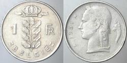 BELÇİKA 1 FRANK 1951 BELGIE.