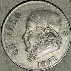 MEKSİKA 1971  1 PESO