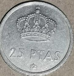 İSPANYA 1975/79 - 80   25 PESETA