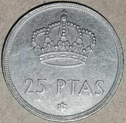 İSPANYA 1975/79 - 80   25 PESETA
