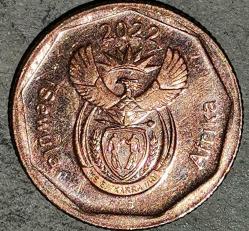 GÜNEY AFRİKA 2022  10 CENT