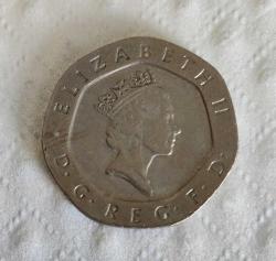 İNGİLTERE 20 PENCE 1997