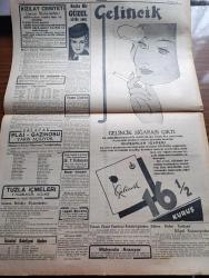 Cumhuriyet Gazetesi - 14  Haziran 1940 - Romanya'da Görülen Manzaraların Hakikati Yazan Yunus Nadi Köşe Yazısı - Büyük Zayiat Veren Alman Ordusu - Afrika'daki İtalyan Üsleri Bombalandı - Paris Kapılarında Mücadele - Fransa Payitahtı Yıktırmamak İçin Açık Şehir İlan Etti - Şalon'u Alan Almanların Şimalde İlerleyişini - Amerikadan İlk Büyükşehir Yardım - Amerika Fransa'ya 600 Bin Tüfek 40 Bin Makineli Tüfek Ve 800 Top Gönderildi - Tarihte Türkler Ve İngilizler Yazan Ziya Şakir Yazı Dizisi - Toprak Mahsulleri Ofisi İstanbul Belediyesi'nin Emrine 1500 Ton Buğday Verecek - Küçük Hikaye Kadının Yeri Almancadan Nakleden S. Ötüken - Askerlik Bahisleri İtalyan Ordusu Yazan Emekli Kurmay Feridun Dirimtekin - Afrika'daki İtalyan Üsleri Bombalandı - Aşk Ve Macera Romanı İlk Ve Son Yazan Esat Mahmut Karakurt Yazı Dizisi - Papalık Gazetesi Kapatıldı - Bugünkü Radyo Programı - Aysel Bataklı Damın Kızı Bugünden İtibaren Taksim Sinemasında - Gelincik Sigarası Çıktı - Salacak Plaj Ve Gazinosu Açılıyor
