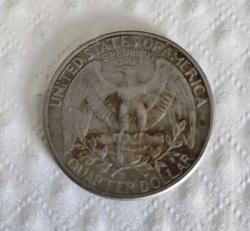 A.B.D  1/4  DOLAR 1982