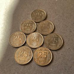 161// 25 Kuruş (2014,15,16,17,18,19,20,21) Arası Çil Tam set