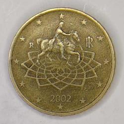 İtalya 50 Euro Cent 2002