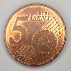 Yunanistan 5 Euro Cent 2023