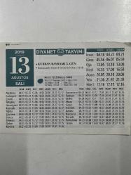 Efemera - 13 Ağustos 2019 Takvim Yaprağı - kitantik - kitaLog