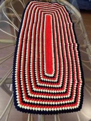 Vintage Örgü Paspas