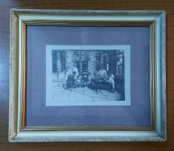 ESKİ FOTOĞRAF: Osmanlı Son Dönem Bir Çocuk Yuvası / Çocuklar, Mürebbiyeler, Kuşlar ve Kış Bahçesi...