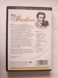 DVD: Al Martino, A Gentleman of Music [1 DVD] / Legend in Concert