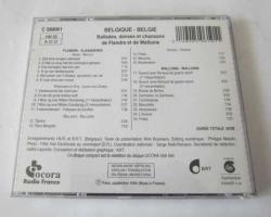 CD: Belgique - Belgie, Ballades, Danses et Chansons de Flandre et de Wallonie [1 CD]