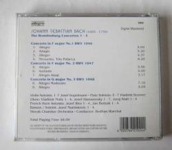 CD: Johann S. Bach The Brandenburg Concerts 1 - 3, Brandenburgische Konzerte [1 CD]