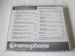 CD: Editor's Choise The Top Ten Disc September 2001 [1 CD]