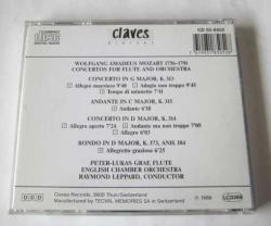 CD: Mozart Flute Concertos, Peter Lukas Graf [1 CD]