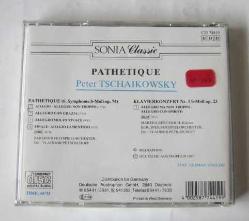 CD: Peter Tchaikovsky Pathetique, 6. Symphonie H-Moll op. 74 [1 CD]