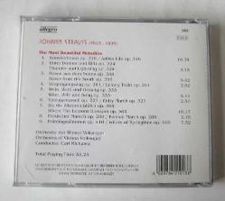 CD: Johann Strauss The Most Beautiful Melodies [1 CD]