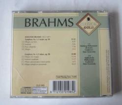 CD: Brahms Symphony No. 3, Symphony No. 4 [1 CD]