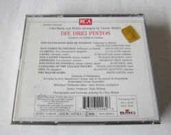 CD: Die Drei Pintos Weber / Mahler [2 CD + KİTAPÇIK]