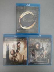 THE LORD OF THE RINGS - THE FELLOWSHIP OF THE RING - EXTENDED EDITION - YÜZÜKLERİN EFENDİSİ - YÜZÜK KARDEŞLİĞİ - THE LORD OF THE RINGS - THE TWO TOWERS - YÜZÜKLERİN EFENDİSİ - İKİ KULE - THE LORD OF THE RINGS - THE RETURN OF THE KING - YÜZÜKLERİN EFENDİSİ - KRALIN DÖNÜŞÜ - BLU-RAY