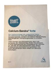 Osteoporose SANDOZ - İlaç reklam