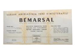 Efemera - Bemarsal - İstanbul Farma / Eczacı L. ÇİPRUT - Jumbo kart reklam - kitantik - kitaLog